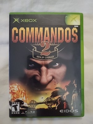 Commandos 2 Men Of Courage For Microsoft Xbox 2002 Complete With Manual
