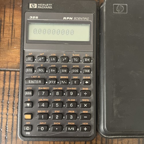 HP Hewlett Packard 32S RPN Scientific Calculator Vintage TESTED WORKING - Picture 2 of 8