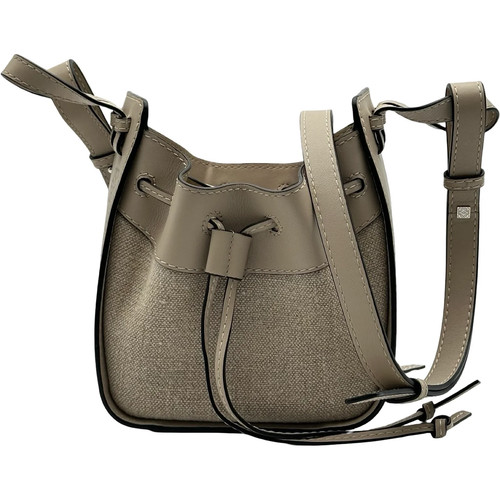 LOEWE Hammock Mini Beige Leather Shoulder Bag 051934 #OKB8904