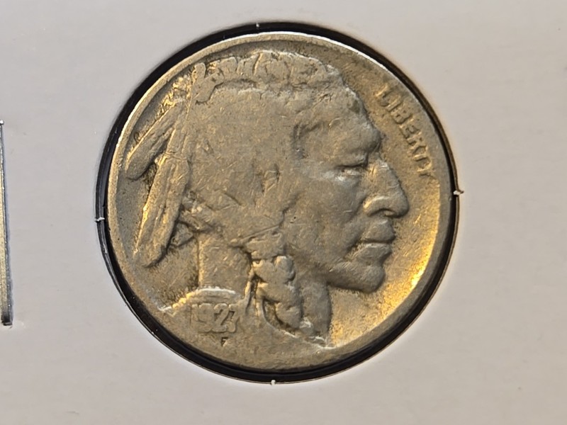 1927 D Denver Buffalo Nickel 5C Coin  CIRCULATED
