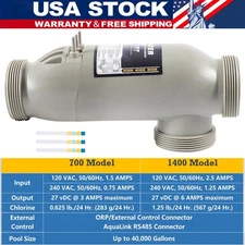 R0452400 3-Port Salt Cell Replacement Kit for Zodiac Jandy AquaPure PLC1400