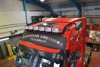 Dach Spot Lichtleiste + LED FüR Volvo Fh 2 & 3 Globetrotter Standard Lkw Schwarz