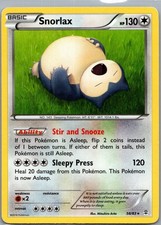 Snorlax Rare XY - Flashfire 80/106 MP on eBay