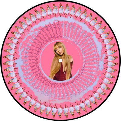 PINKPANTHERESS FANCY SOME MORE? Zoetrope Vinyl Blood Records - 1500 release
