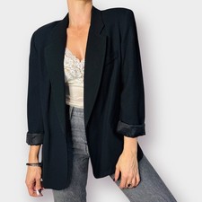 90s Alfred Dunner Black Blazer Size L