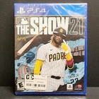MLB The Show 21 PS4 Sony PlayStation 4 New Factory Sealed