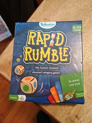 Rapid Rumble Game Skillmatics 6 To 99 Years New
