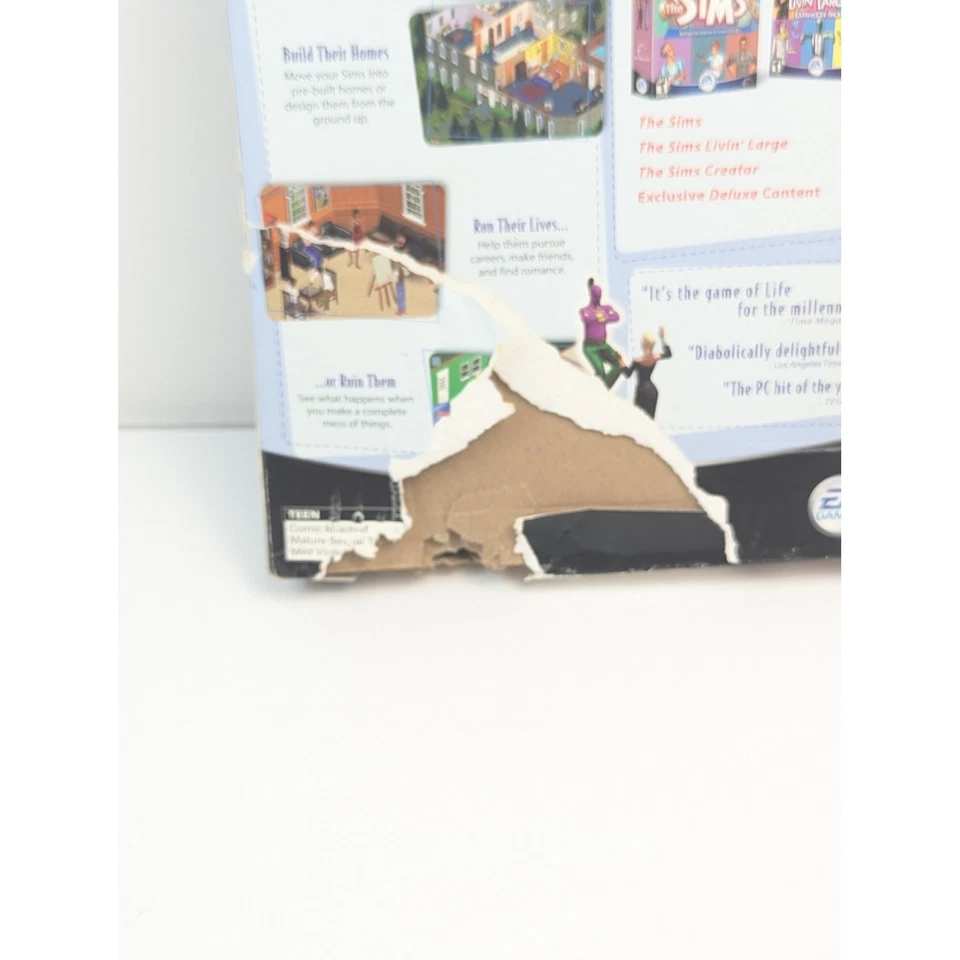 The Sims Deluxe Edition PC Game Windows 95/98/ME/XP Complete 2 CD Set - Image 4 of 4