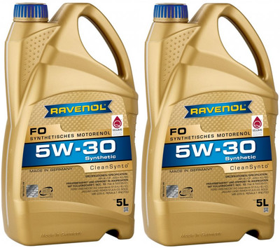 RAVENOL FO SAE 5W-30 Motoröl 2x5 Liter Ford WSS-M2C913-D ACEA A5/B5 API SL CF