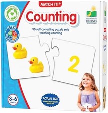 Counting Number Puzzles Self-Correcting 30pc
