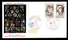 QA 16 - PJ - Croix Rouge 1979 - Église Jeanne d'Arc Rouen - 76 Rouen