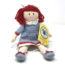 VINTAGE EDEN TOYS MADELINE BEAN BAG PLUSH DOLL WITH ORIGINAL TAG CIRCA 2000