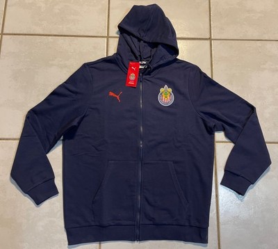 NWT PUMA Chivas De Guadalajara Culture Full-Zip Hoodie Men s XL 782118-09