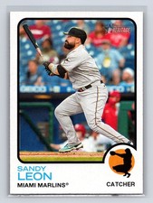 2022 Topps Heritage High Number - Sandy Leon #654