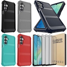 For Samsung Galaxy A16 5G Shockproof Heavy Duty Case Cover / Screen Protector