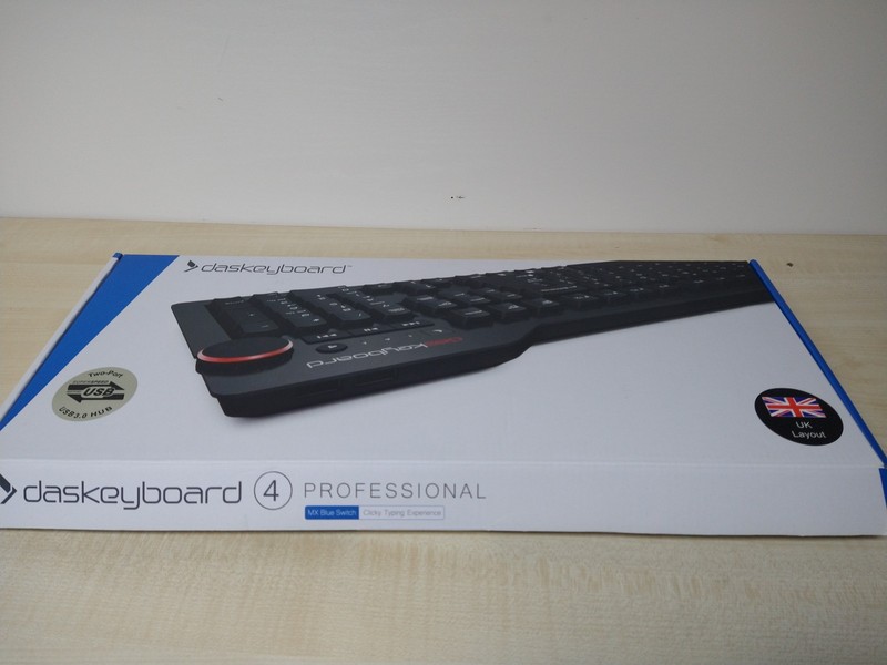 DAS KEYBOARD Professional Mechanical Keyboard DASK4MKPROCLI-DE-3G7-r1.2 - Gaming