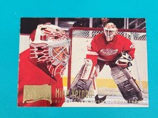 1994-95 Ultra #287 Mike Vernon Detroit Red Wings HOCKEY Card 3B