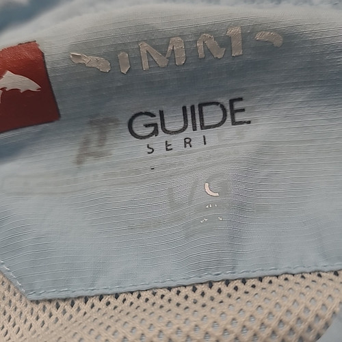 Simms Guide Series Langarm Knopfleiste Performance Angelhemd Herren Large L - Bild 11 von 15
