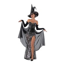 My Other Me Women's Raven Witch Costume Adult Various Sizes