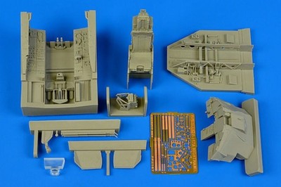 F-117A Nighthawk cockpit set f.Trumpeter / 1:32 - Aires 2187