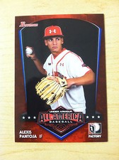 2013 BOWMAN UNDER ARMOUR ALEXIS PANTOJA BASEBALL FACTORY  ROOKIES