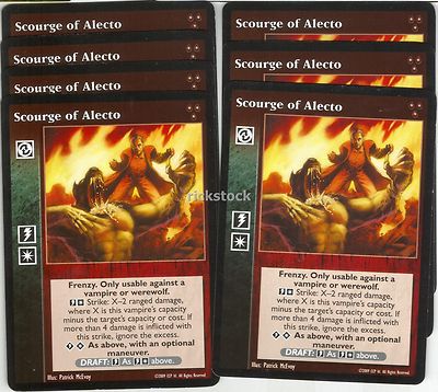 Scourge of Alecto x7 HttB Jyhad VTES