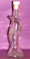 Glas Flasche Delfin 0,2 Liter F&uuml;llvolumen