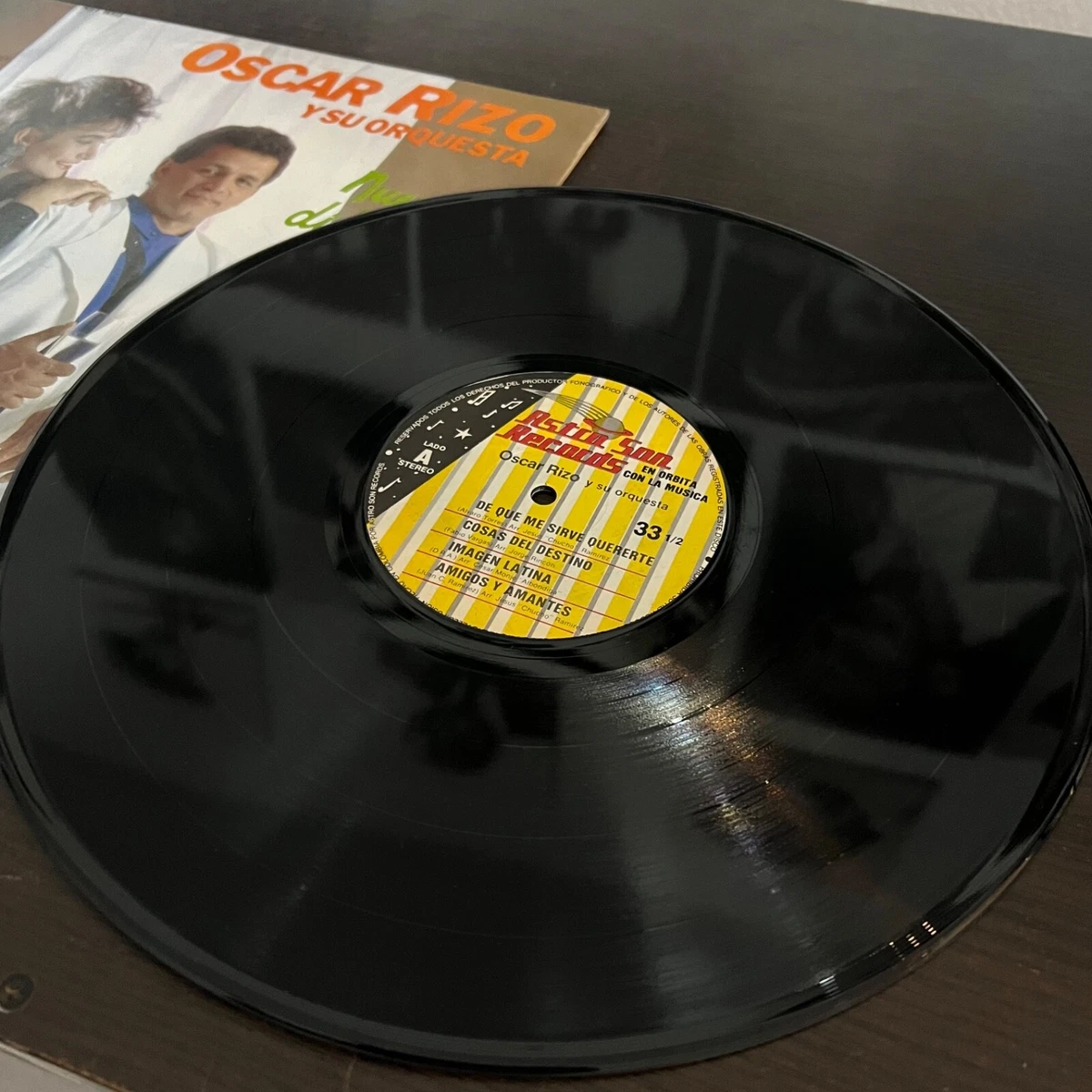 Oscar Rizo Y Su Orquesta - Nuevo Y Diferente COLOMBIA SALSA DANCEFLOOR LP EX TO