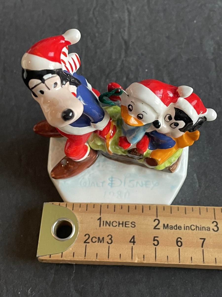 Walt Disney Sleigh Ride 1st Limited Edition Ornament Figurine