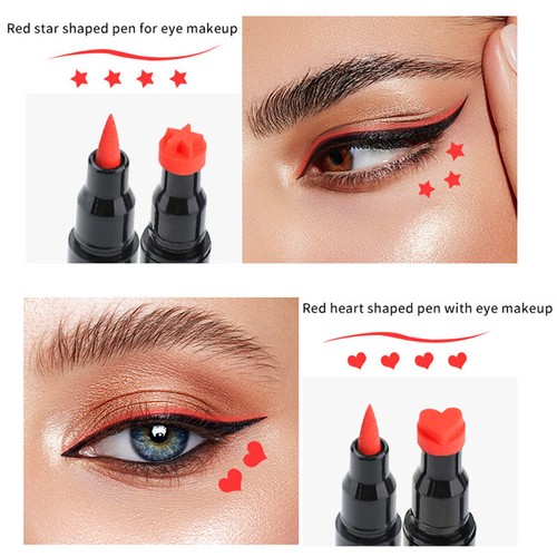 Winged Stamp Eyeliner Waterproof Liquid Pencil - Easy Cosmetic Eye Liner ❀ - Picture 7 of 16