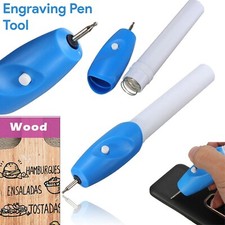 Engraving Etching Pen Hobby Craft Handheld Tool For Jewellery Metal Wood