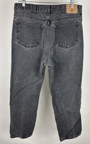 Jeans negros descoloridos vintage años 90 33x29 REALES Arizona Jean Co. Grunge minimalista - Imagen 10 de 13