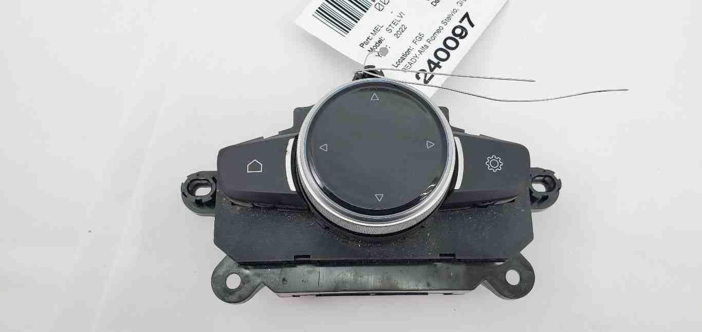 2022 Alfa Romeo Stelvio Media Control Knob Radio Control
