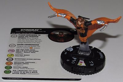 STINGRAY FF012 Mercs For Money Fast Forces Marvel HeroClix Deadpool X-Force