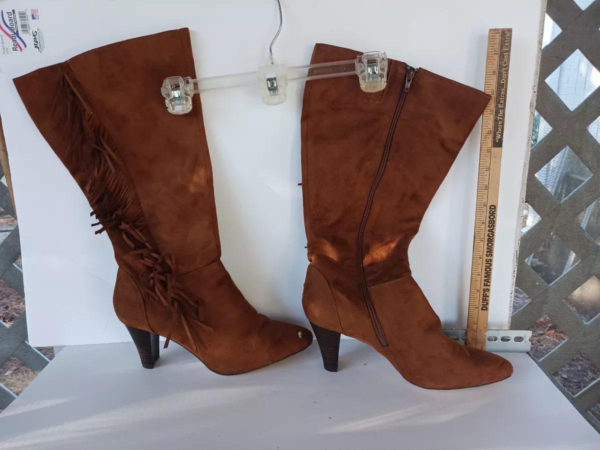 Comfortview fringe cheap boots