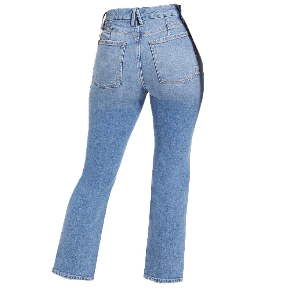 Good American Jeans Good Icon '90s GNIC255T INDIGO068 Size 2/26