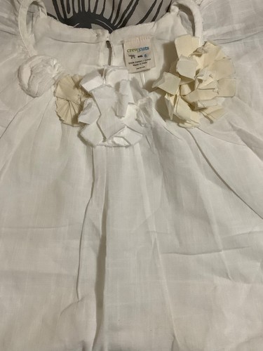 Crewcuts jcrew white dress size 6 - Picture 4 of 4