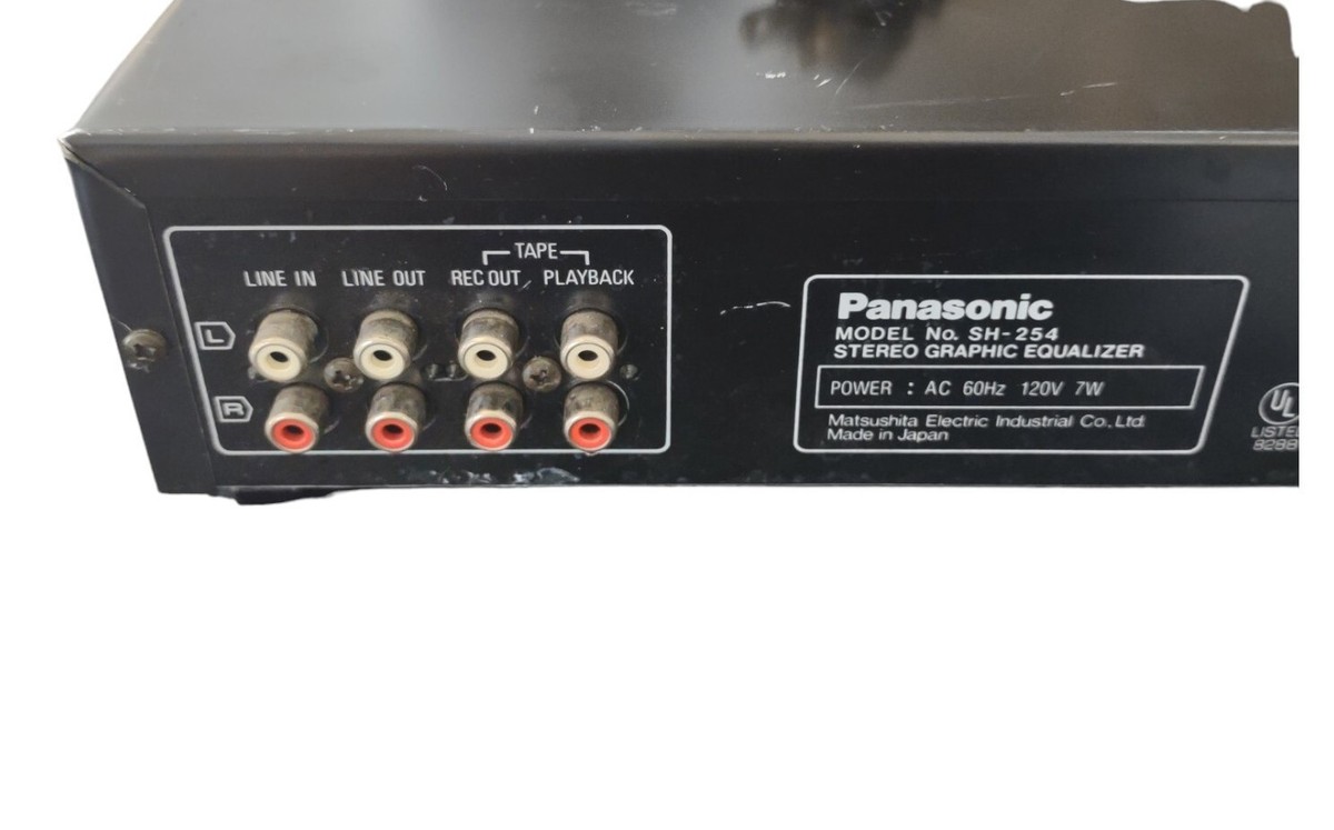 Panasonic Equalizer Stereo Graphic - graphic equalizer SH-D70 SH 