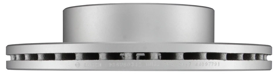 Rotor de freno de disco delantero Bosch QuietCast para Lincoln Town Car 1995-1997 1996 Foto 3 de 4