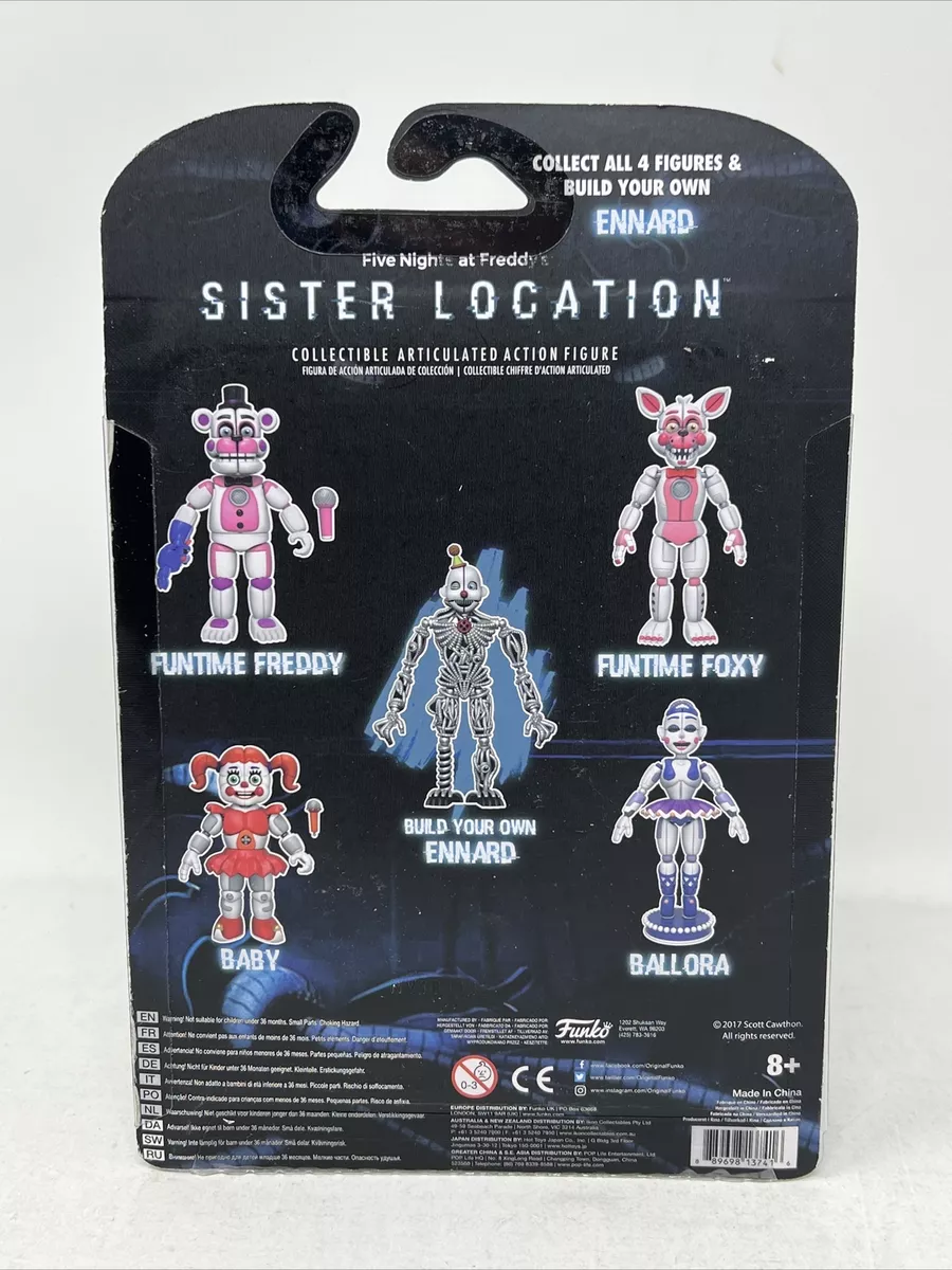 Funko Five Nights at Freddy's: Sister Location - Funtime Freddy Collectible  Plush