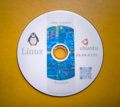 Linux Ubuntu 24.04 LTS Deutsch DVD BOOT INSTALLATION