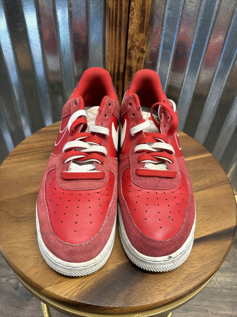 af1 first use red