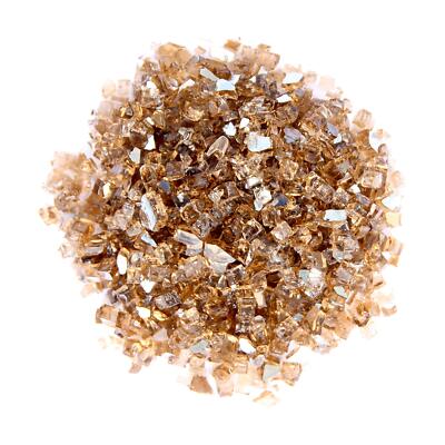 Reflective Fire Glass 10 lb Copper