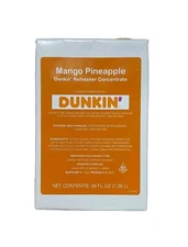 DUNKIN' DONUTS MANGO PINEAPPLE REFRESHER CONCENTRATE (RELIABLE) (BEST SELLER)
