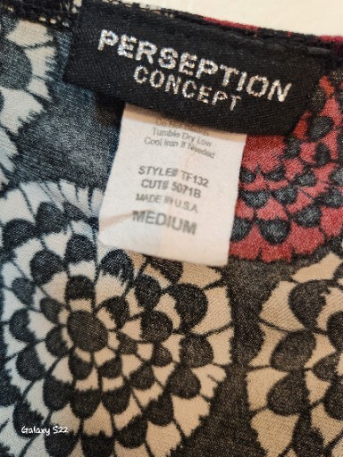 Perception Concept Women's Concentric Circles Mar… - image 2