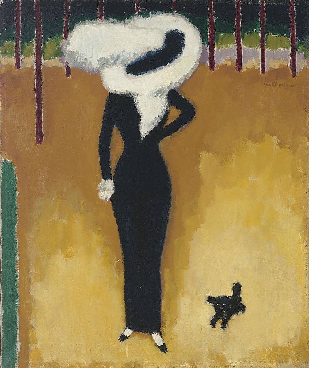 KEES VAN DONGEN、キース・ヴァン・ドンゲン キース・ヴァン・ドンゲン「カルーセル(シャンゼリゼ)」版画 1963年