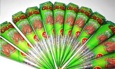 12 Neha Henna Mehndi Cone Natural Herbal Temporary Tattoo Ink Body Paint Mehandi