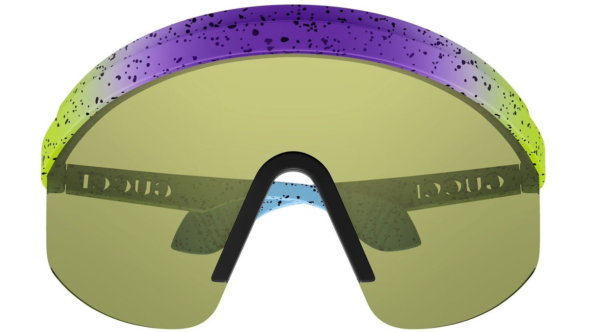 Gucci GG1477S 001 Violet Shaded Green/Light Green Purple