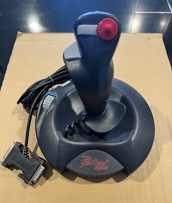 JOYSTICK PC  GRAVIS BLACKHAWK  MOD 1017- 15 PIN - VINTAGE  Testato Ottimo Raro