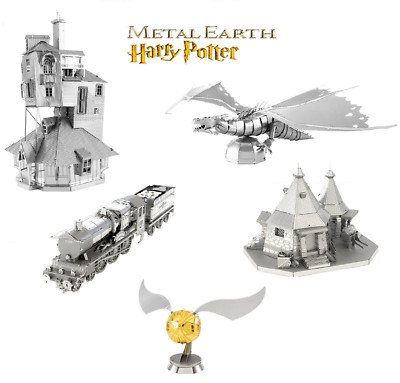 Harry Potter Miniaturen Offiziell Metall Erde 3D Modelle Laser Cut Zum Selbermachen Stahlbausatz